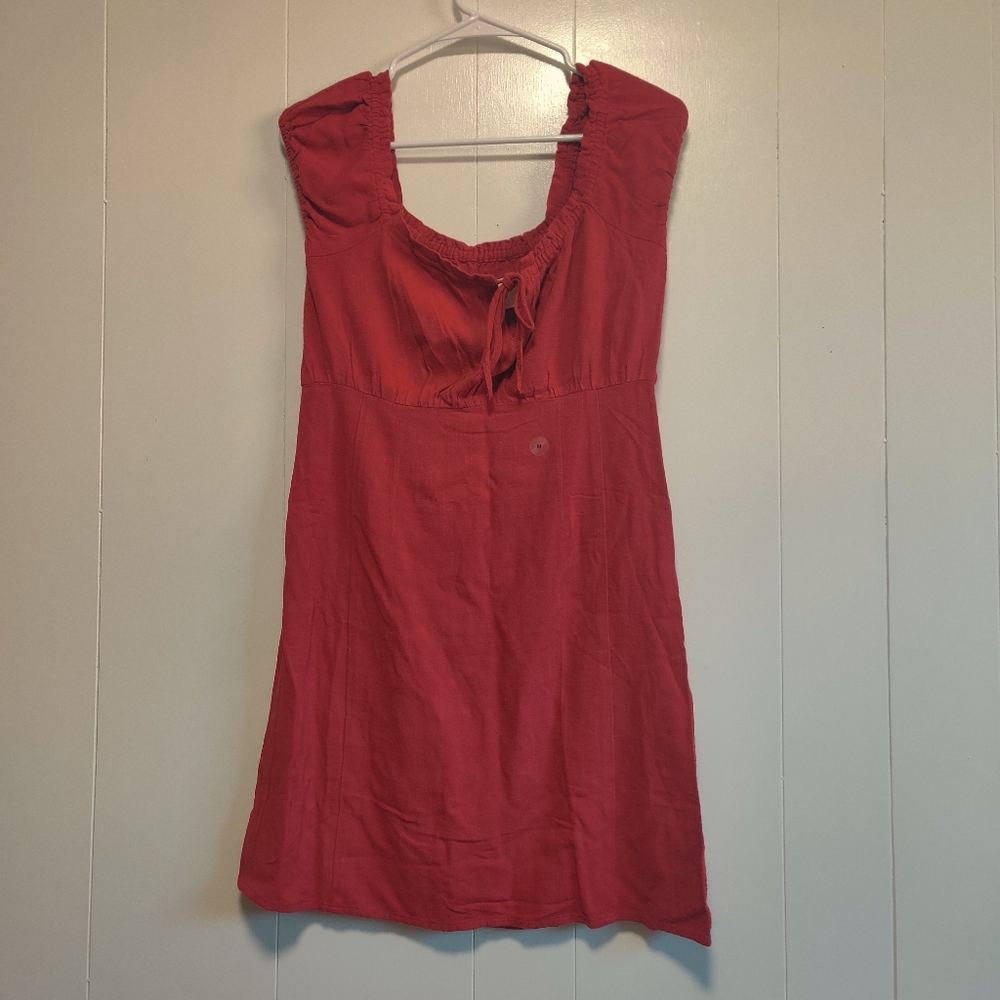 Aeropostale Keyhole Empire-Waist Dress